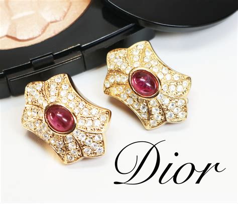 dior earrings men's|authentic christian dior earrings.